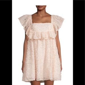 Reggi Floral Squareneck Minidress